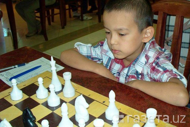 阿卜杜萨托罗夫在 U8 世界锦标赛期间获得冠军。照片：乌兹别克斯坦国际象棋联合会/gazeta.uz