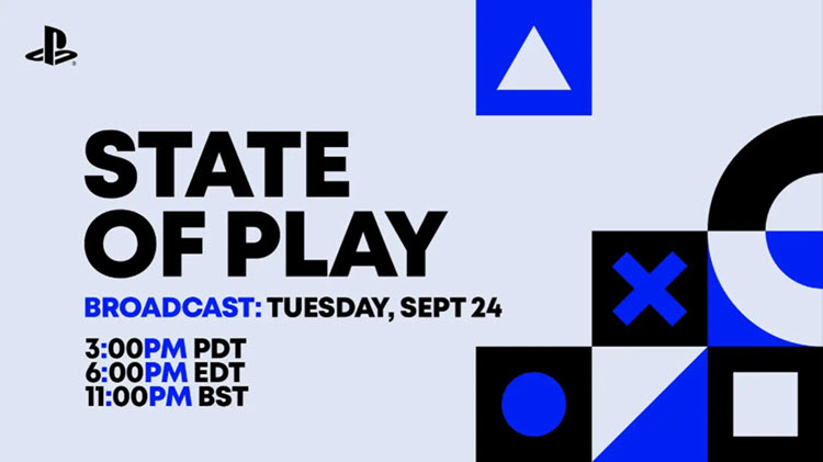 《State of Play》于 9 月 25 日凌晨推出 PS5/PSVR2 新游戏。